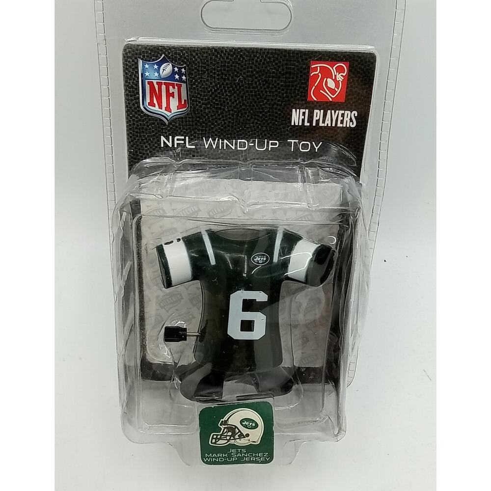 New York Jets #6 Mark Sanchez Wind Up Jersey Toy